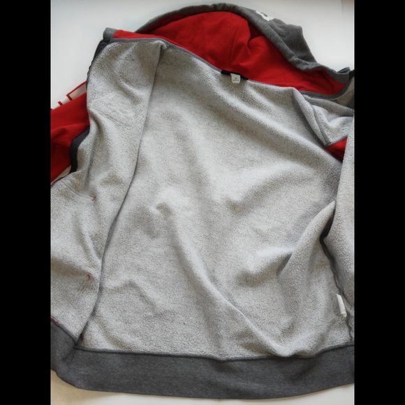 Polaris Mens Full Zip Racing Hoodie w/Logo Sponsor Branding Patches - Medium - Picture 8 of 11